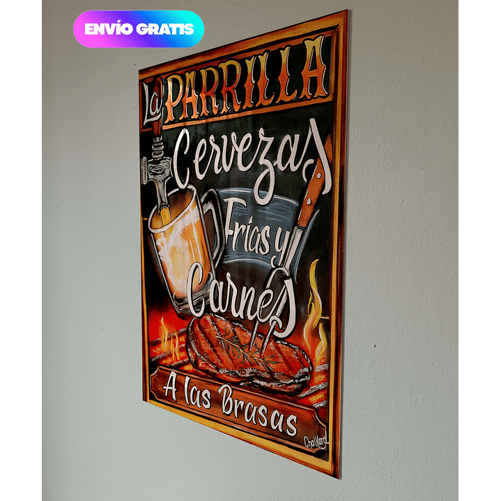 Cuadro metálico para Quincho 1