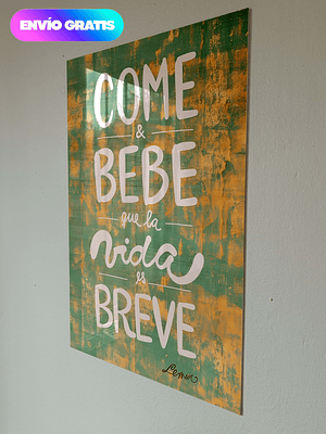 Cuadro metálico para Quincho