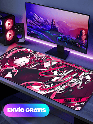Mousepad Gamer Personalizado Ellen Joe - Tela Speed | Waterproof | 4 mm