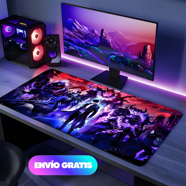 Mousepad Gamer Solo Leveling - Tela Speed | Waterproof | 4 mm 1