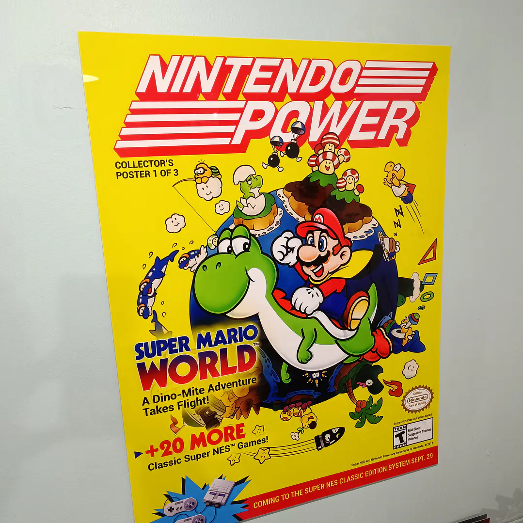 SUPER MARIO WORLD 60X80 MEGA OFERTA 1