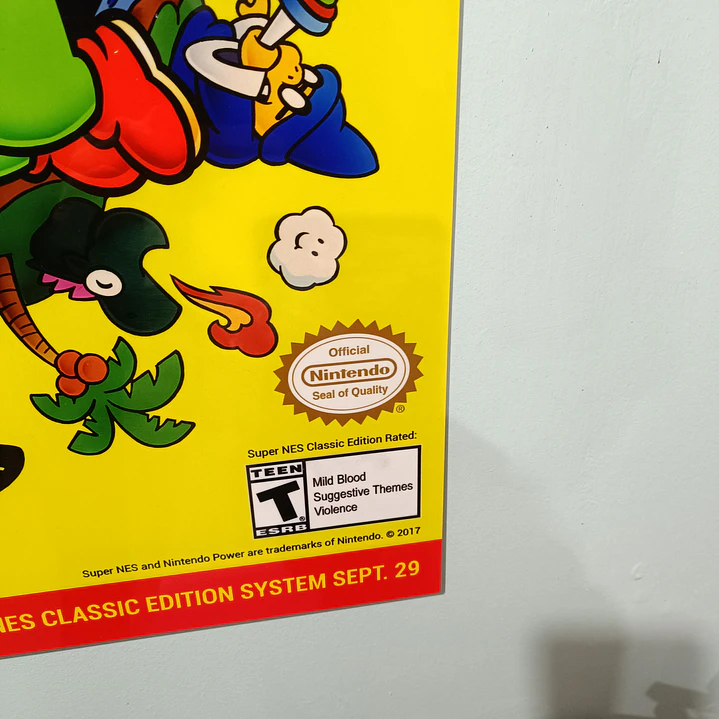 SUPER MARIO WORLD 60X80 MEGA OFERTA 5