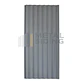 Metal Siding ranurado color Grafito Caja 8 Planchas - Miniatura 3