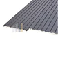 Metal Siding ranurado color Grafito Caja 8 Planchas - Miniatura 4