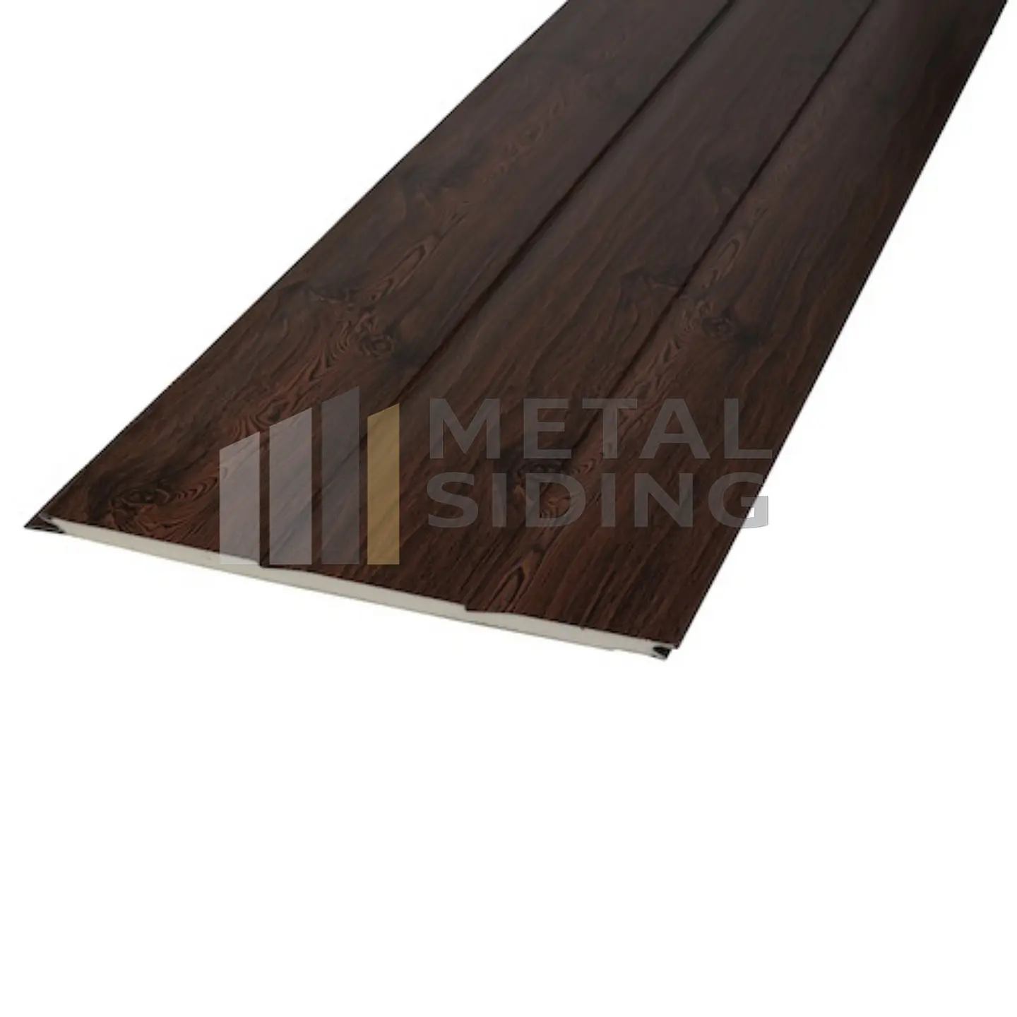 Metal Siding color Cedro Caja 8 planchas 5