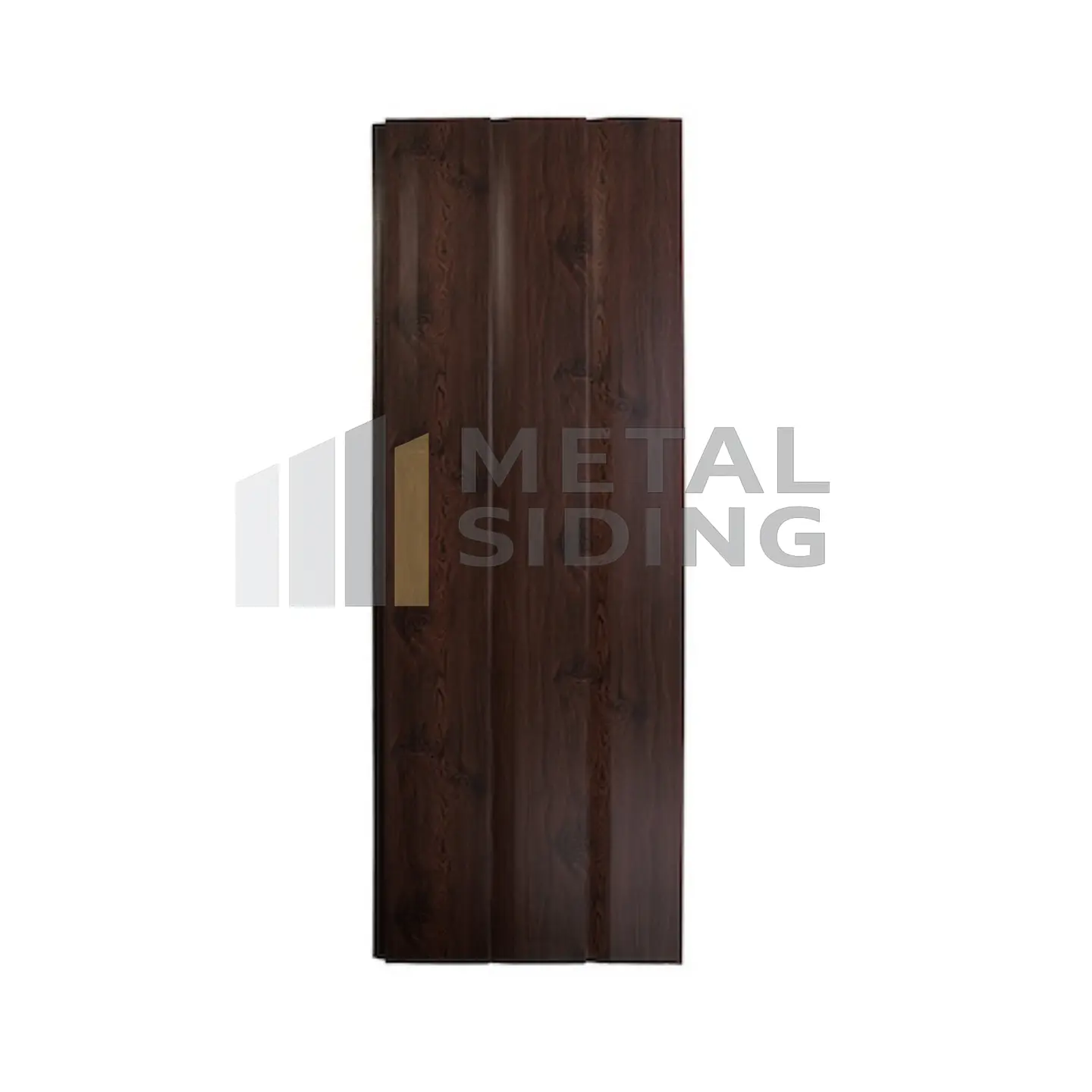Metal Siding color Cedro Caja 8 planchas 3