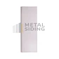 Metal Siding Liso color Blanco Caja 8 Planchas - Miniatura 3