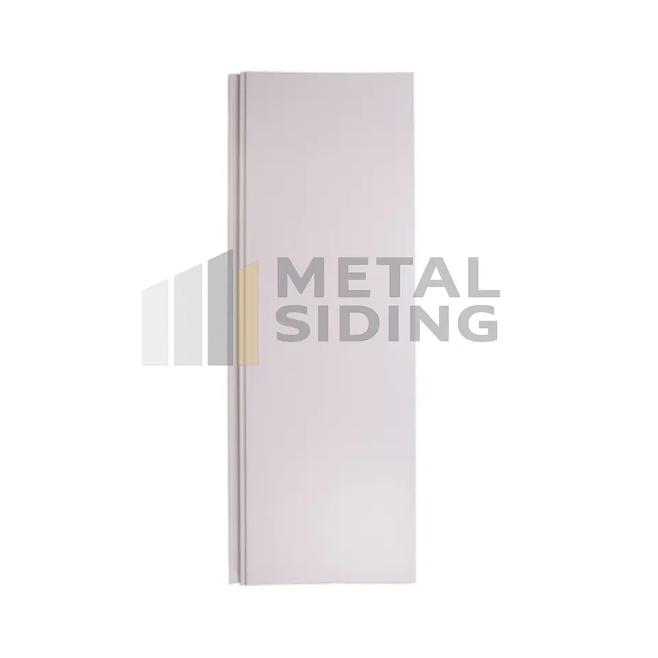 Metal Siding Liso color Blanco Caja 8 Planchas 3