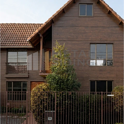 Metal Siding texturizado color Roble Caja 8 Planchas