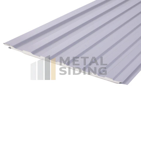 Metal Siding ranurado color Piedra Caja 8 Planchas