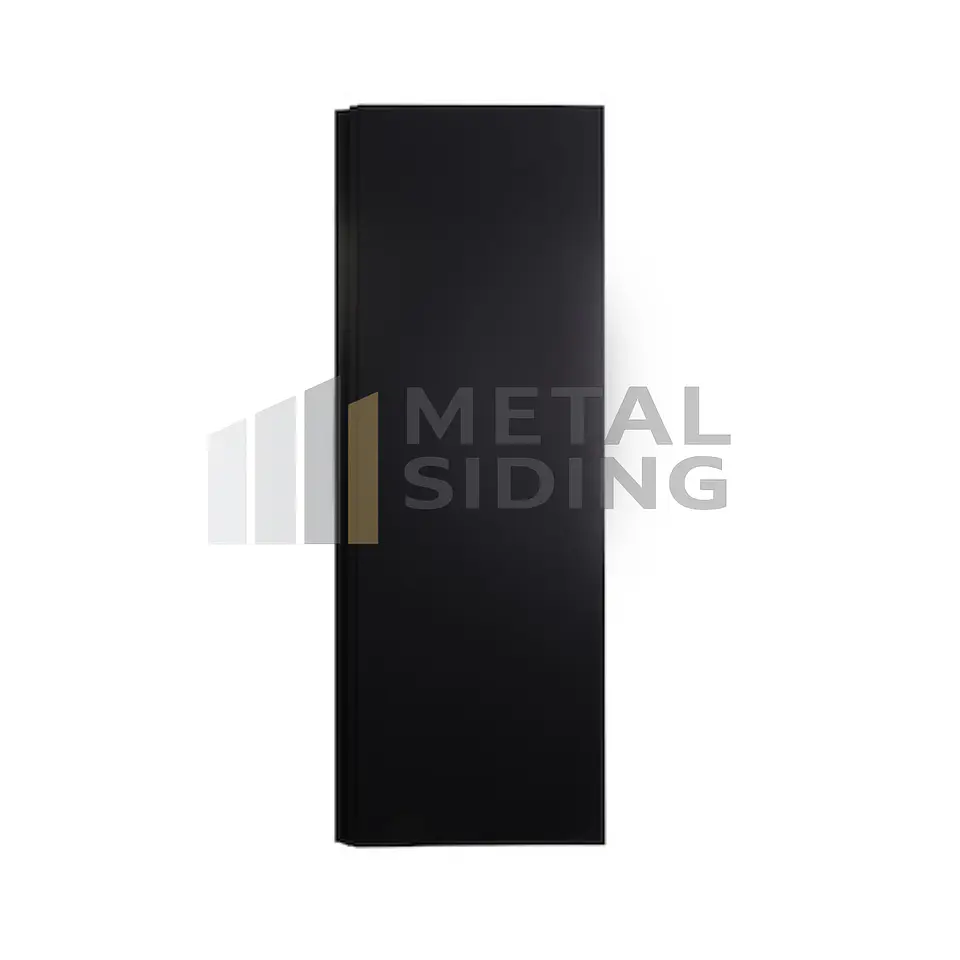 Metal Siding Liso color Negro Caja 8 Planchas 3