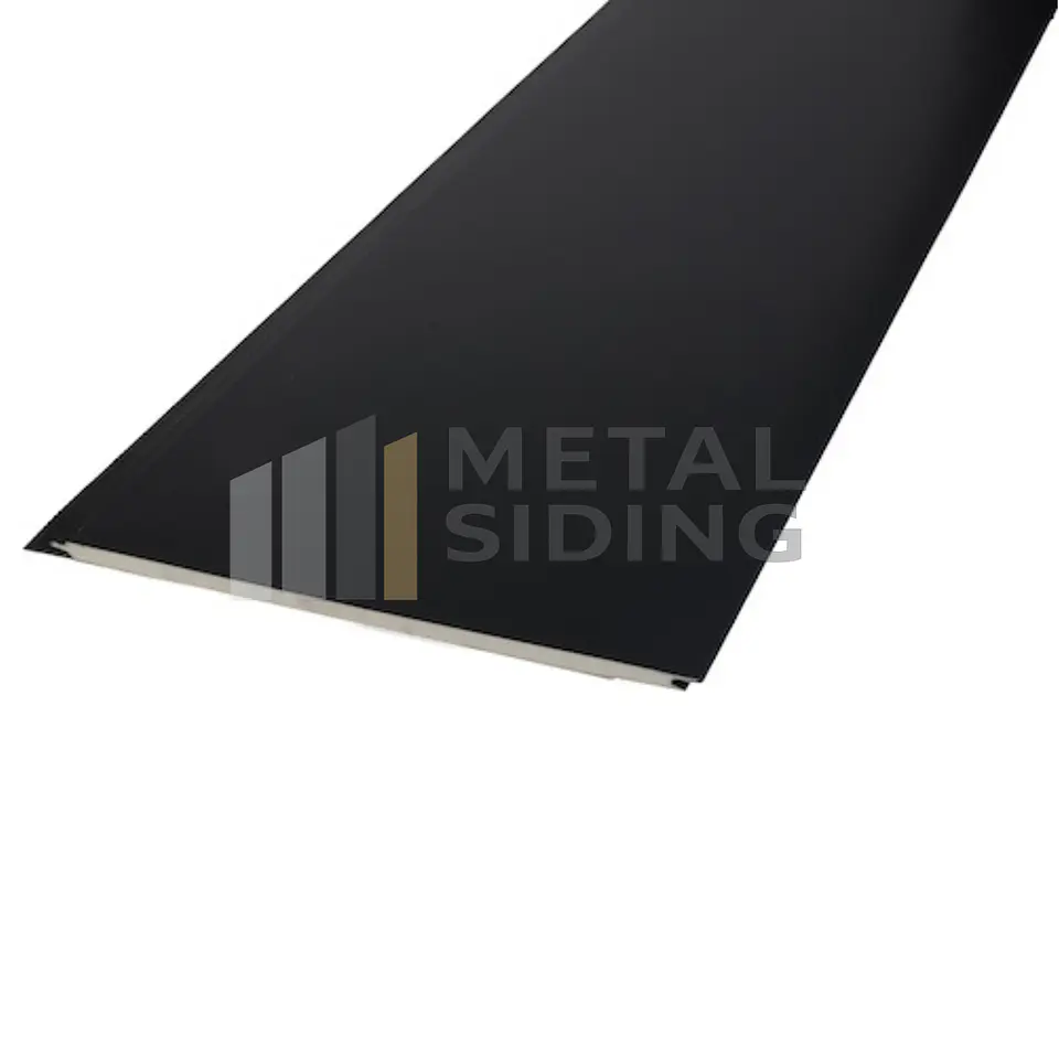 Metal Siding Liso color Negro Caja 8 Planchas 5