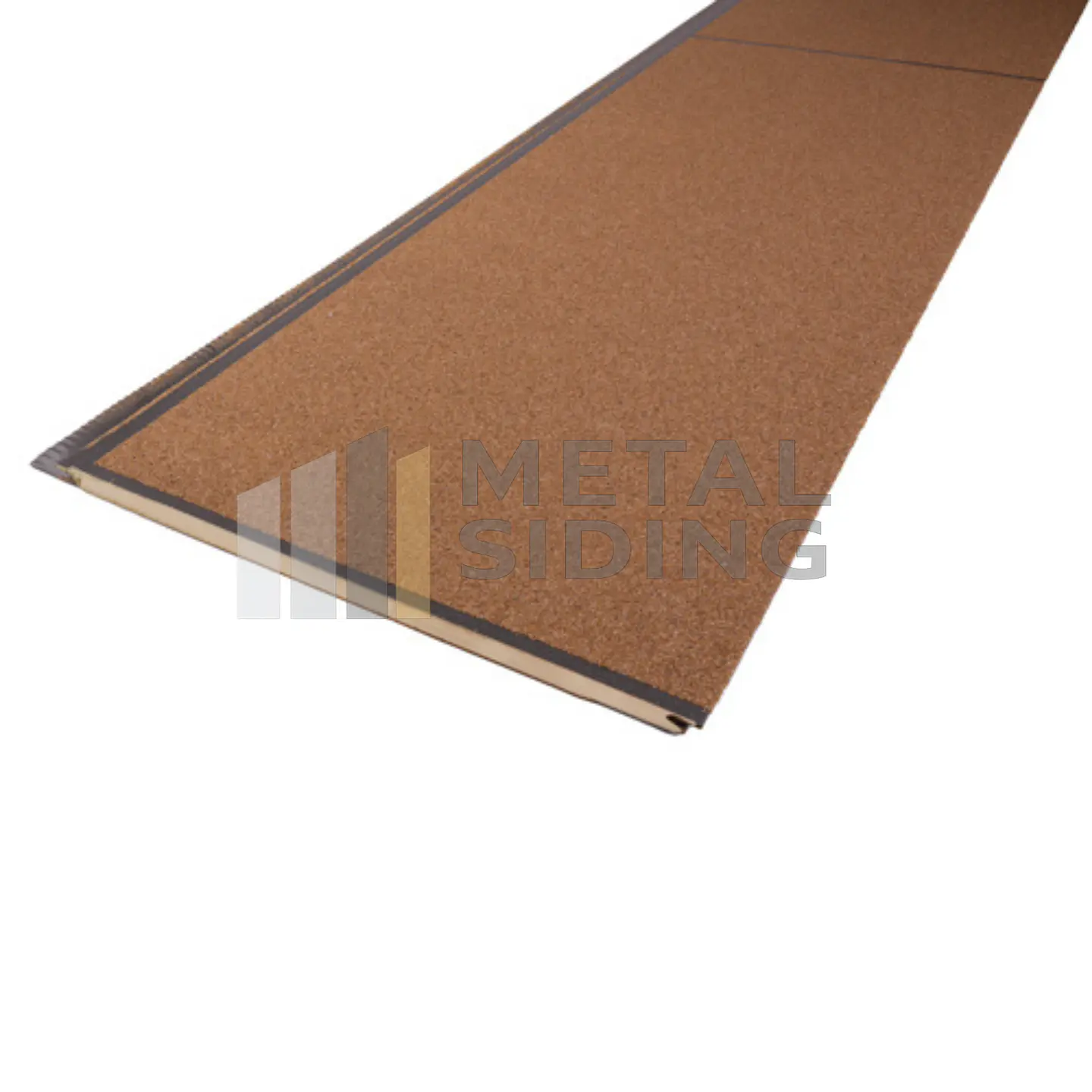 Metal Siding tipo Granito color Cafe Caja 8 Planchas 5