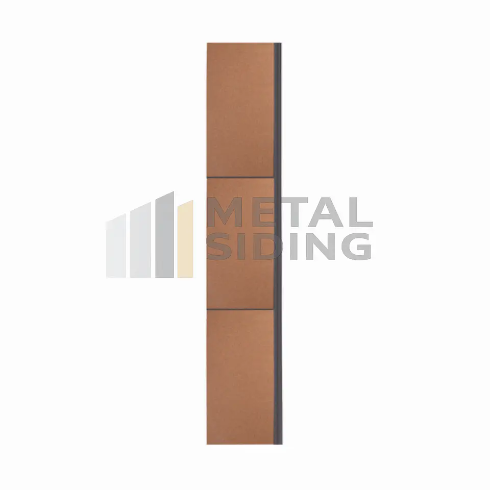 Metal Siding tipo Granito color Cafe Caja 8 Planchas 3