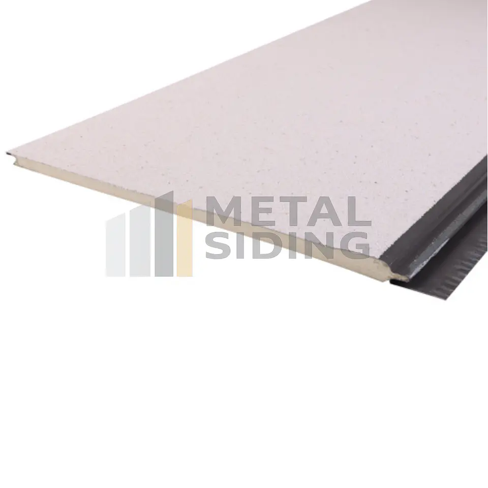 Metal Siding tipo Granito color Crema Caja 8 Planchas 2