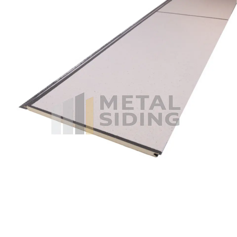 Metal Siding tipo Granito color Crema Caja 8 Planchas 5
