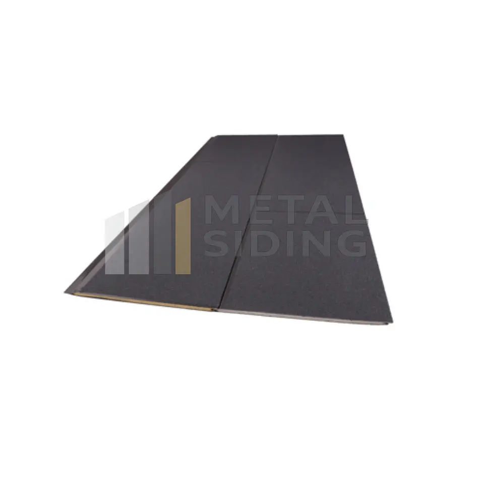 Metal Siding tipo Granito color Cafe Negro 8 Planchas 4