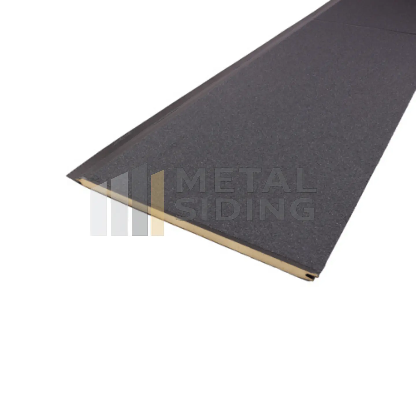 Metal Siding tipo Granito color Cafe Negro 8 Planchas 5