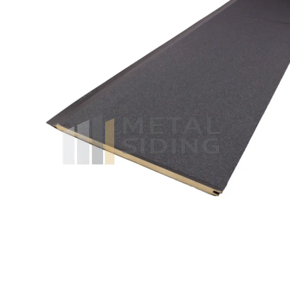 Metal Siding tipo Granito color Cafe Negro 8 Planchas 5