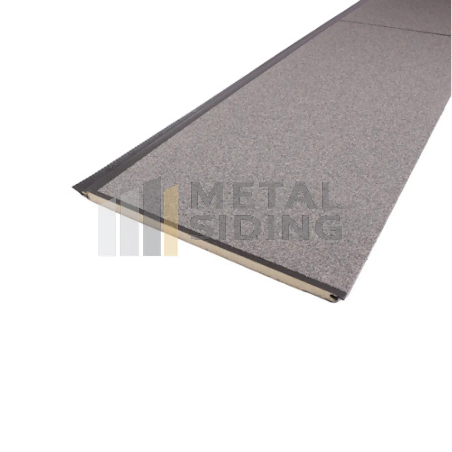 Metal Siding tipo Granito color Piedra Caja 8 Planchas 5