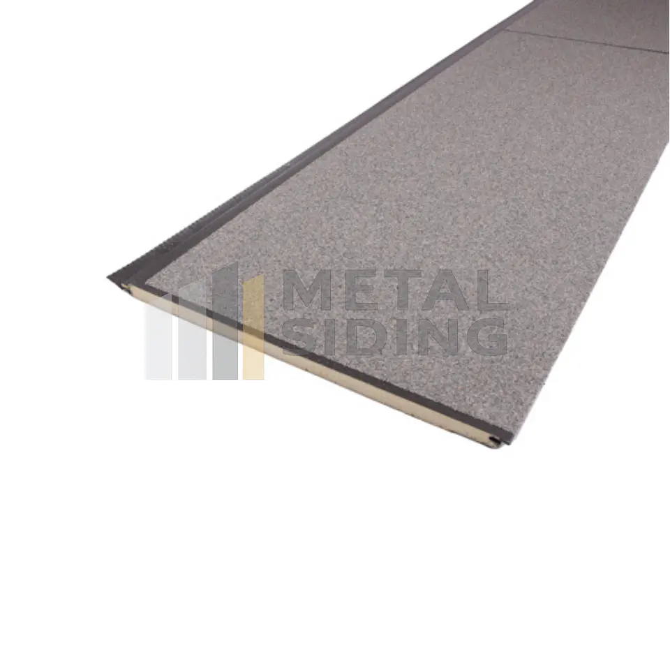 Metal Siding tipo Granito color Piedra Caja 8 Planchas 5