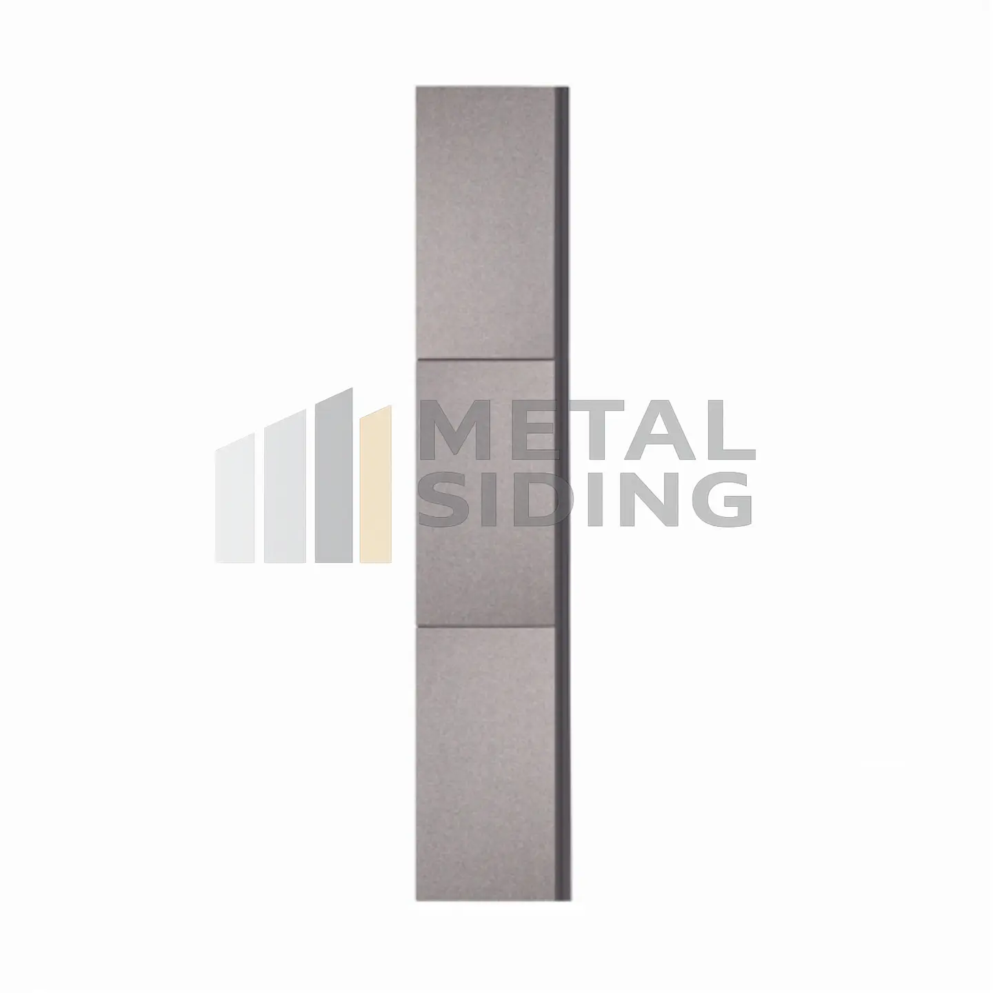 Metal Siding tipo Granito color Piedra Caja 8 Planchas 3