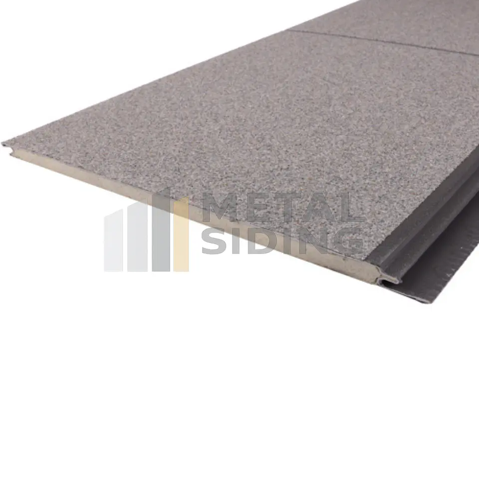 Metal Siding tipo Granito color Piedra Caja 8 Planchas 2