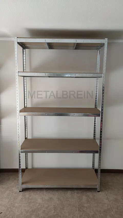 Estante Metálico 220x120x45 - 5 niveles - 750kg