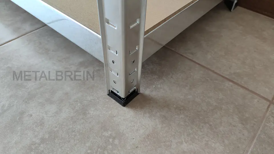 Estante Metálico 220x120x45 - 5 niveles - 750kg 6