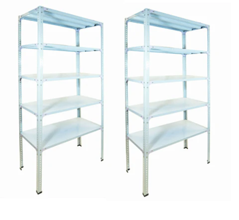 Pack 2 Estante Metálico 200x80x40 - 5 niveles - 350kg 