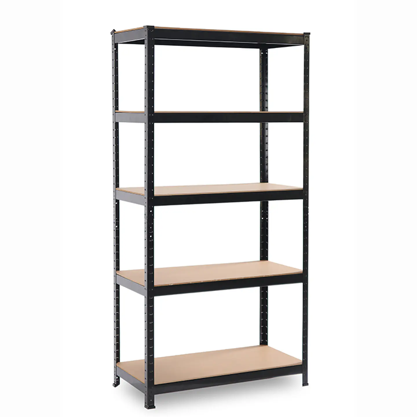 Estante Metálico 186x90x40 Negro - 5 niveles - 375kg 4