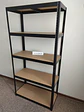 Estante Metálico 186x90x40 Negro - 5 niveles - 375kg - Miniatura 6