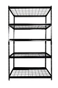 Estante Metálico Malla acero 180x90x45 - 5 niveles - 600kg - Miniatura 4