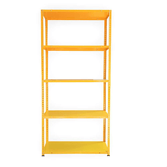 Estante Metálico 170x80x30cm - 5 niveles - color Lucuma