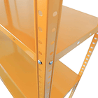 Estante Metálico 170x80x30cm - 5 niveles - color Lucuma 2