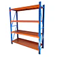Rack Estante Metálico 200x50x150 - 600kg - Miniatura 1