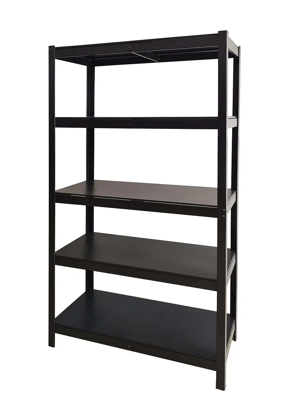 Estante Metálico 183x90x40 Negro bandeja metálica - 5 niveles 3