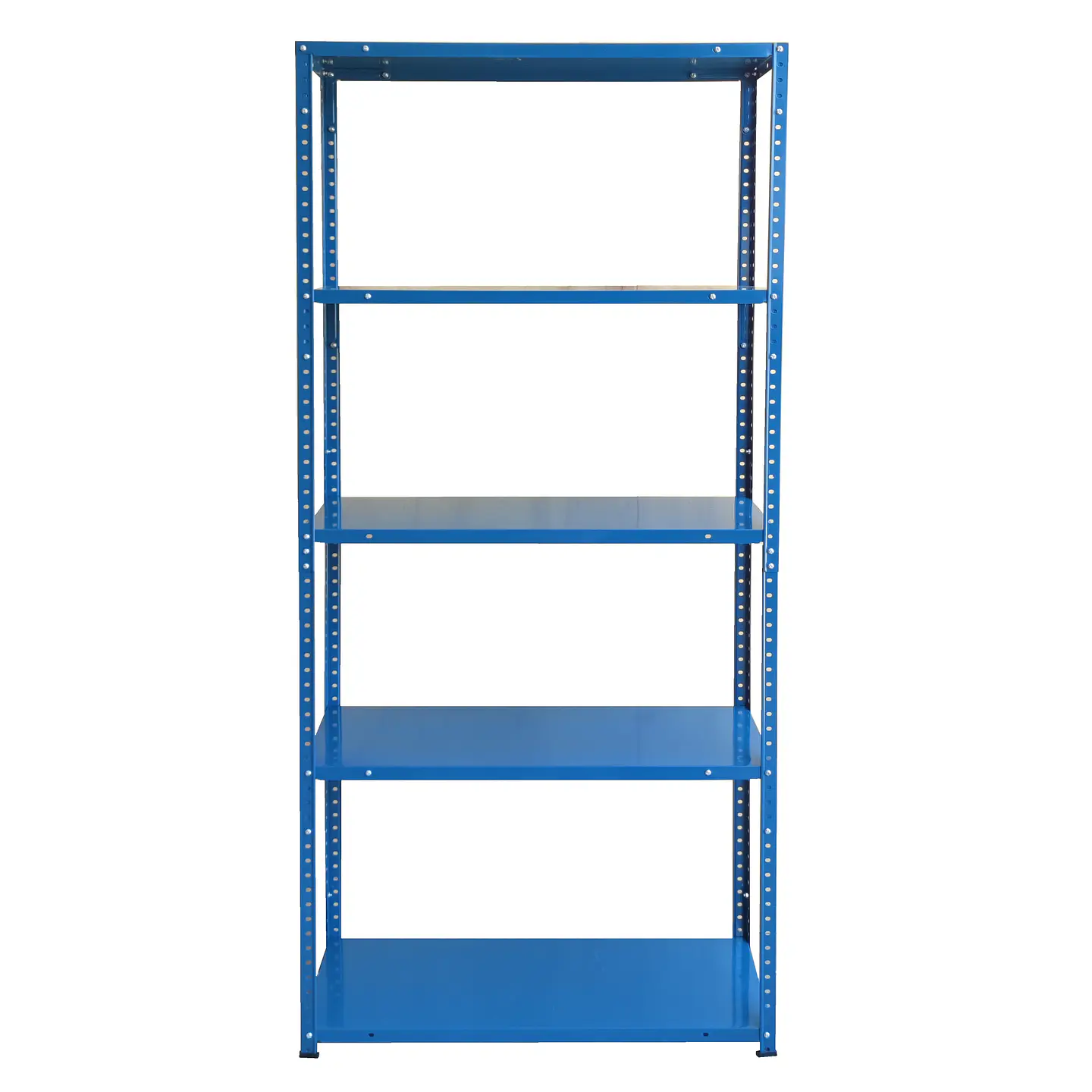 Estante Metálico 170x80x30cm - 5 niveles - color Azul Petróleo 9