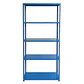 Estante Metálico 170x80x30cm - 5 niveles - color Azul Petróleo - Miniatura 9