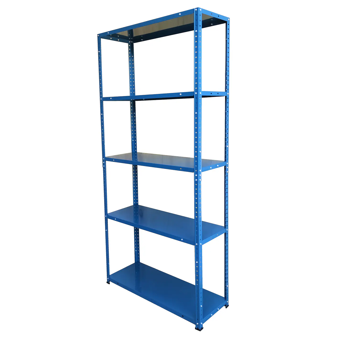 Estante Metálico 170x80x30cm - 5 niveles - color Azul Petróleo 5