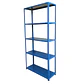 Estante Metálico 170x80x30cm - 5 niveles - color Azul Petróleo - Miniatura 5