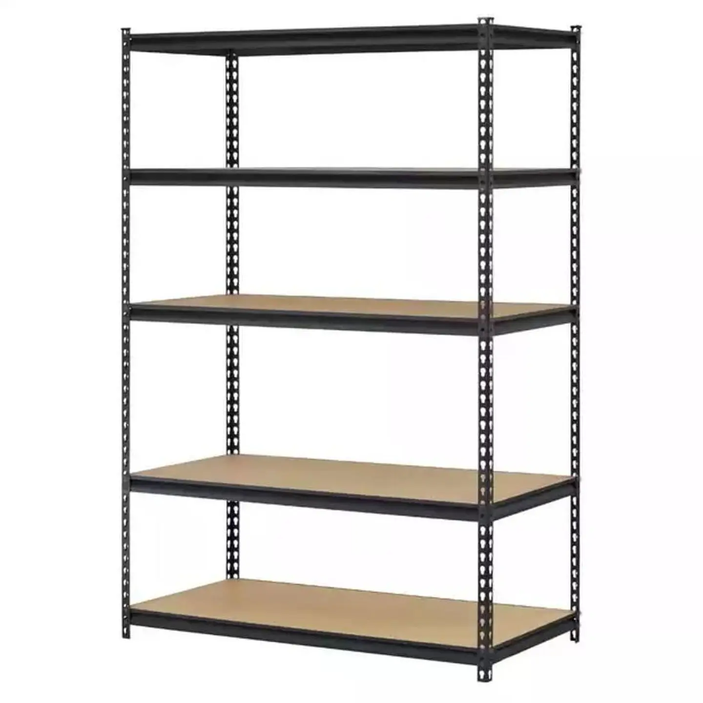Estante Metálico 180x120x60 cm Negro - 5 niveles - 600kg 1
