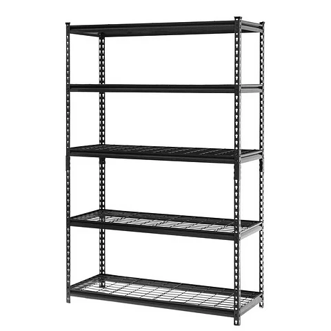 Estante Metálico Malla Acero 180x120x45 - 5 niveles - 600kg