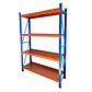 Rack Estante Metálico 200x50x120 - 600kg - Miniatura 1