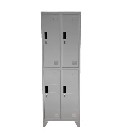 Locker Metálico 2 cuerpos 4 puertas