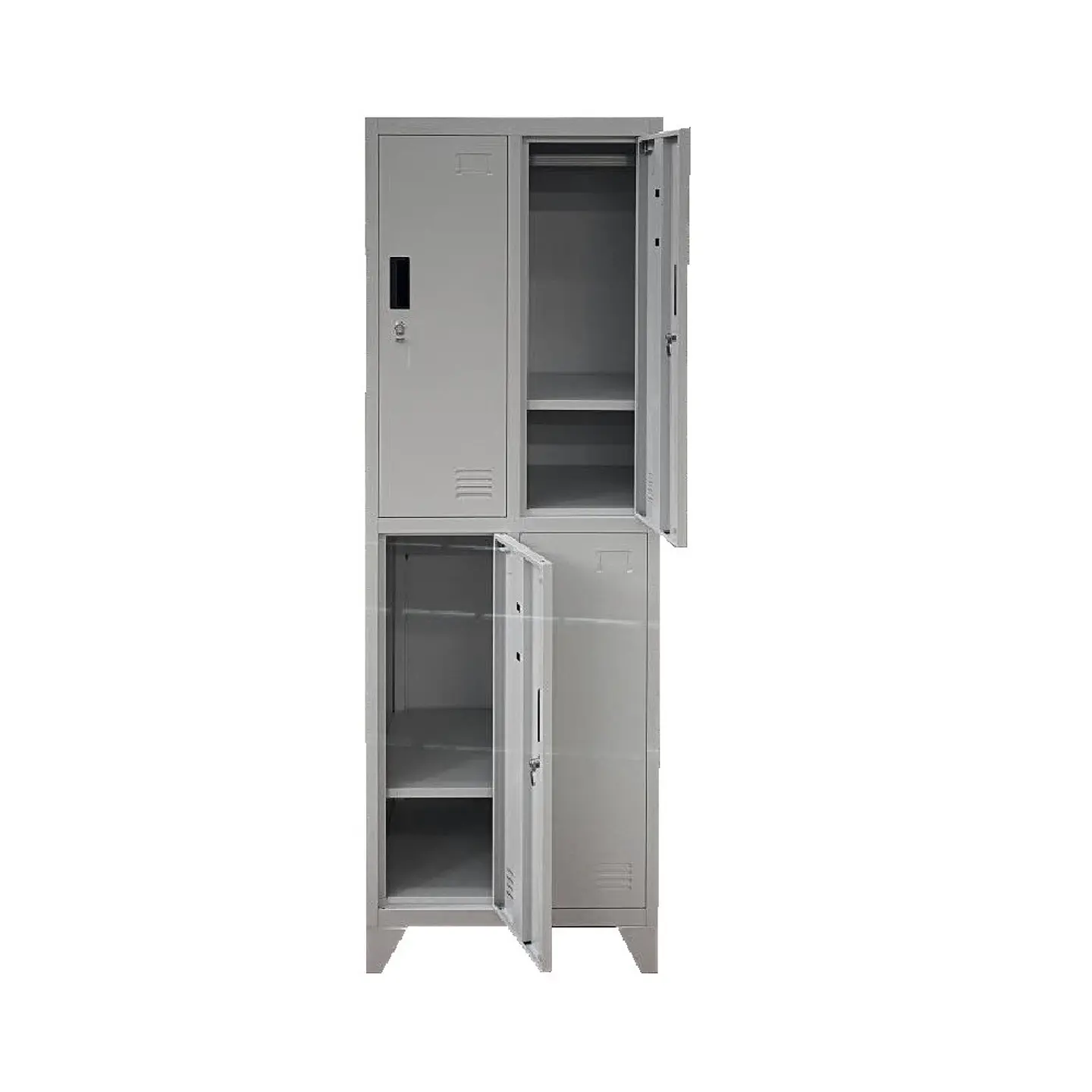 Locker Metálico 2 cuerpos 4 puertas 3