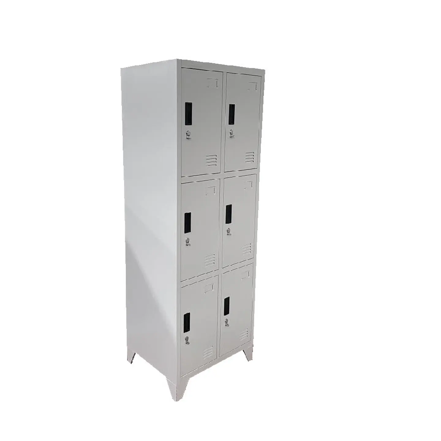 Locker Metálico 2 cuerpos 6 puertas 1