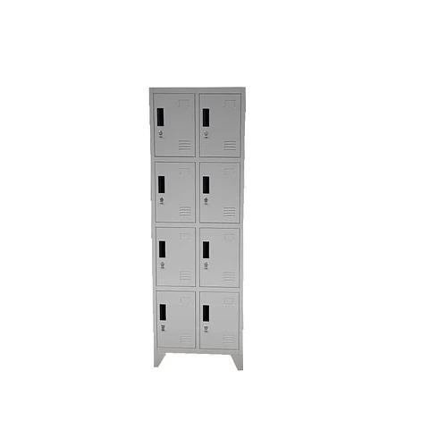 Locker Metálico 2 cuerpos 8 puertas