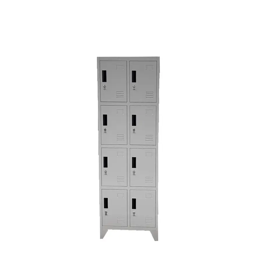 Locker Metálico 2 cuerpos 8 puertas 2