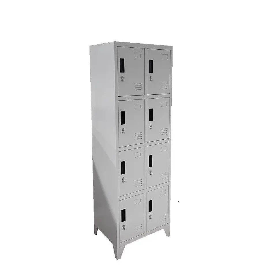 Locker Metálico 2 cuerpos 8 puertas 1